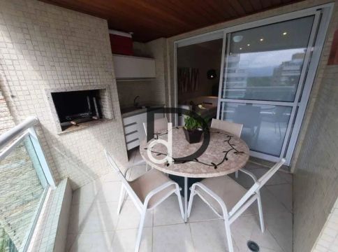 Apartamento com 3 dormitórios para alugar diárias! - Riviera de São Lourenço - Bertioga/SP