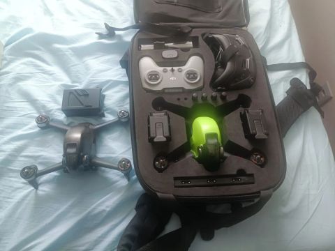  2x Drone DJI Fpv com mochila de transporte 