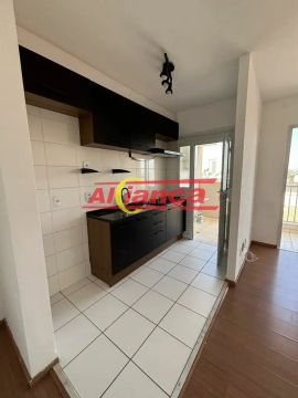 Apartamento com 02 dormitórios para alugar, 55m², R$ 2500,00 - Vila Galvão -- Guarulhos/SP