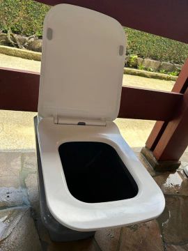 Vaso Sanitário Incepa Square Cinza 