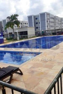 Apartamento no Condomínio Alamedas Jardins com 2 Quartos, Lazer e Garagem