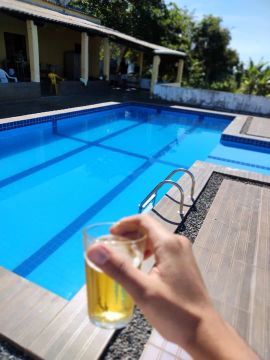 Casa com piscina para temporada