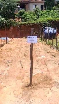 Terreno na região da zona sul de São Paulo.