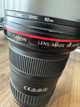 Canon EF 16-35mm 2.8L II USM + filtro UV