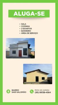 Casa para Alugar em Said Salomão