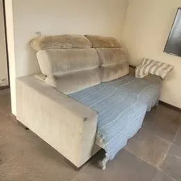 Sofá retrátil 4 lugares