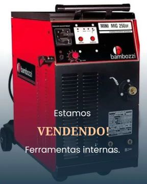 MAQUINA DE SOLDA MIG 250 MARCA BAMBOZZI