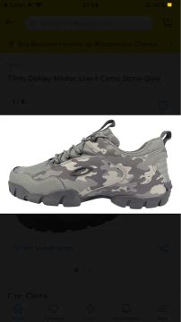 Tênis Oakley Modoc Low 2 Stone Grey