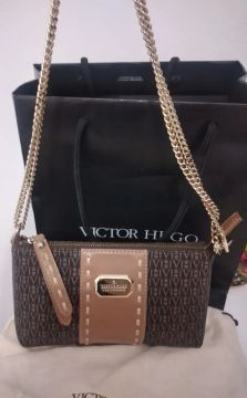 Bolsa Victor Hugo Marrom Original
