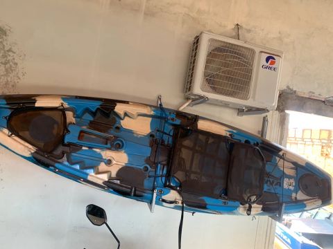 Caiaque Tuna Pro Com Suporte de parede