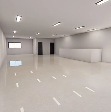 Alugo sala comercial 140m2 Pav. SUPERIOR