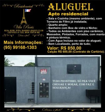 Aluguel de apartamento, Apartamento para Locação, Oportunidade no Joquei Club!