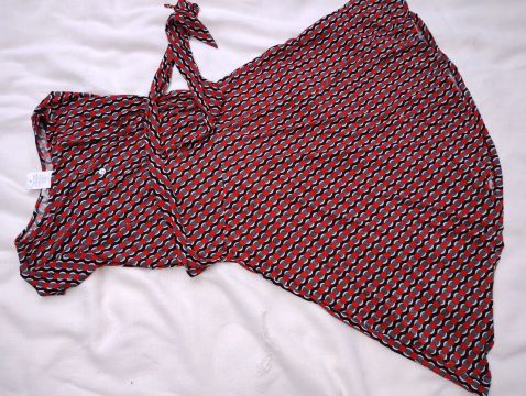 Vestido estampados em malha fluity