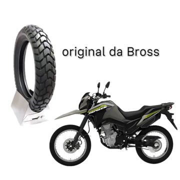 Pneu original da Bross 120/90/17 Uso com câmara