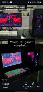 Vendo PC Gamer Completo