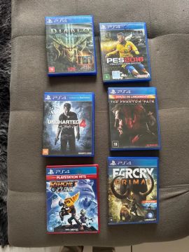 VENDO JOGOS DE PS4