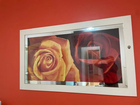 Quadro Decorativo com Rosas