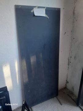 Porta de vidro temperado