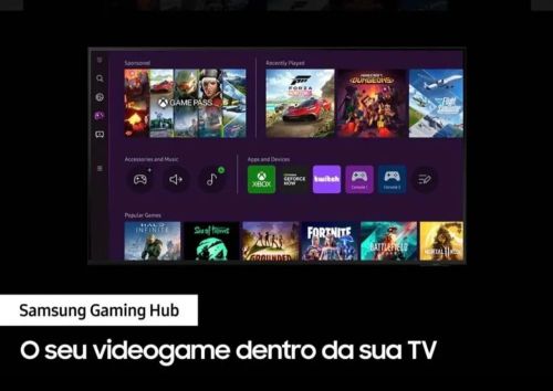 SmartTV Samsung 43? 4K com Gaming Hub