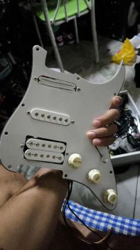 Escudo de guitarra completo