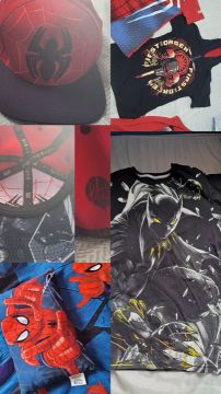 Colcha+almofada+blusas e bone piticas+regata 10A (parcelo no cartão)