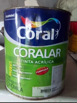Tinta Acrílica Coral Coralar 3,6L