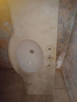 Pia de mármore para banheiro