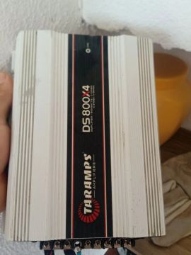 2 Amplificador Taramps DS 800x4 800W RMS semi novo.