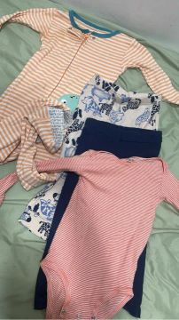 Lote de Roupas para Bebê - Diversas Marcas e Tamanhos