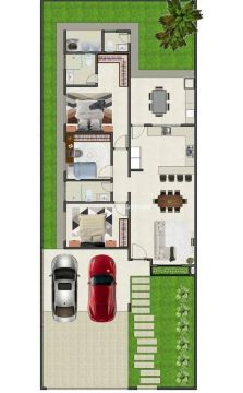 Casa com 3 dormitórios à venda, 128 m² por R$ 700.000 - 1205 Sul - Palmas/TO