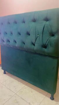 Cabeceira de Cama em Suede 