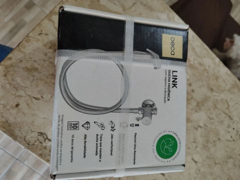 Ducha Higiênica Link Deca com Registro e Derivação toda cromada