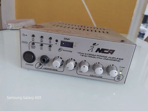 Amplificador de Áudio NCA (precisa revisão)