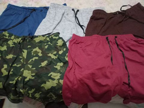 Bermudas moletom gg 5 unidades 