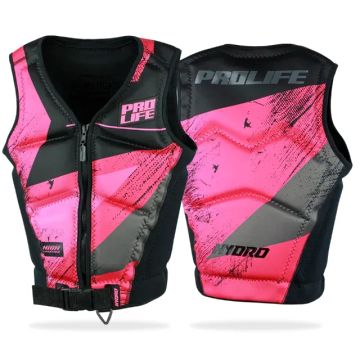 Colete Salva-Vidas Homologado Prolife Citrus Rosa - G1 (De 55kg a 85kg)