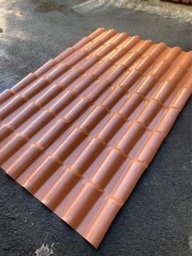 !!OFERTA!! TELHA PVC 230x88 COLONIAL FORTLEV