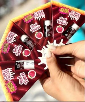 Gloss labial Red Velvet - Cake Gloss