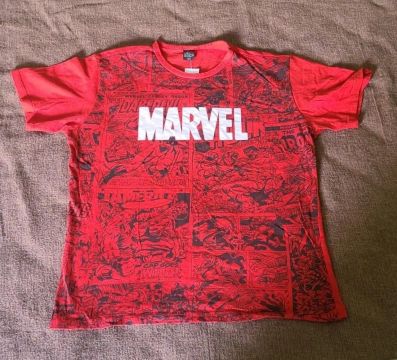 Camiseta Marvel Comics - Vermelha
