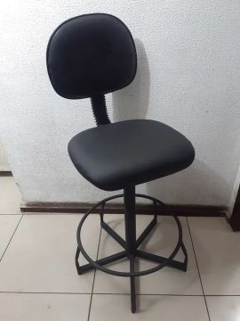 Cadeira Balconista Giratória (Alta) 