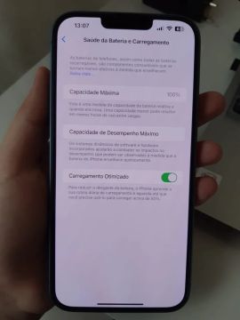 iPhone 14 Plus bateria 100%