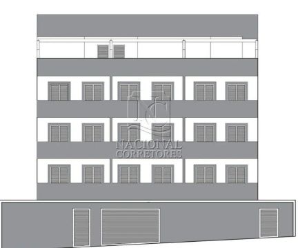 Apartamento Sem Condomínio à venda, 2 quartos, 1 vaga, Vila Scarpelli - Santo André/SP