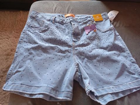 Bermuda jeans plus size