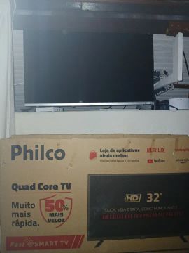SMART TV32" Philco garantia de fábrica android 