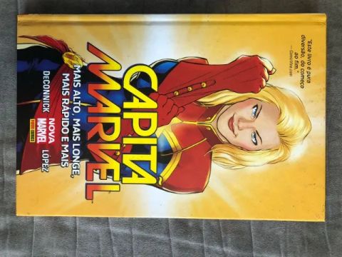 Capitã Marvel: Mais alto, Mais longe, Mais rápido e mais.