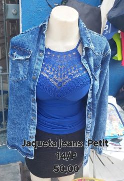 Jaqueta jeans Petit 14/P - R$ 50,00