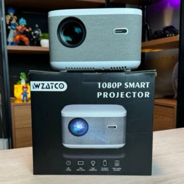 Projetor Android Wzatco A20 + Tela de 100 polegadas