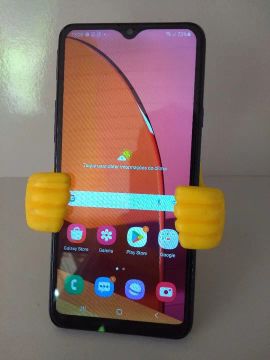Celular barato Samsung Galaxy A20S usado 