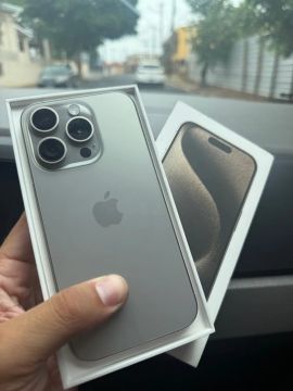 iPhone 15 pro 128Gb natural Titanium 