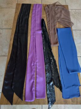 Kit com 5 Faixas - Diversas cores e estilos