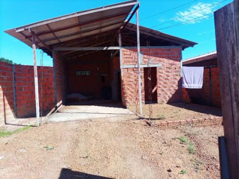 Lote com casa em construção Acquaville Tambaqui (repasse)